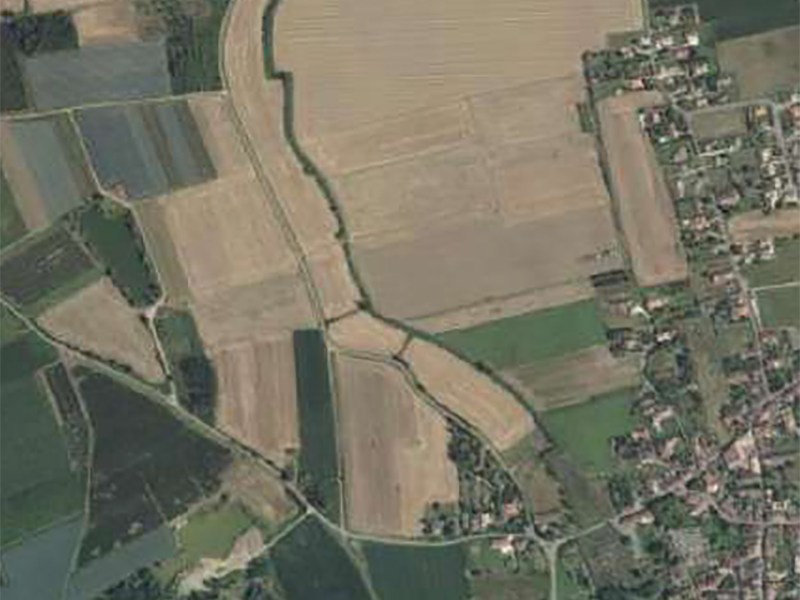 Vue aérienne Finhan en Tarn-et-Garonne