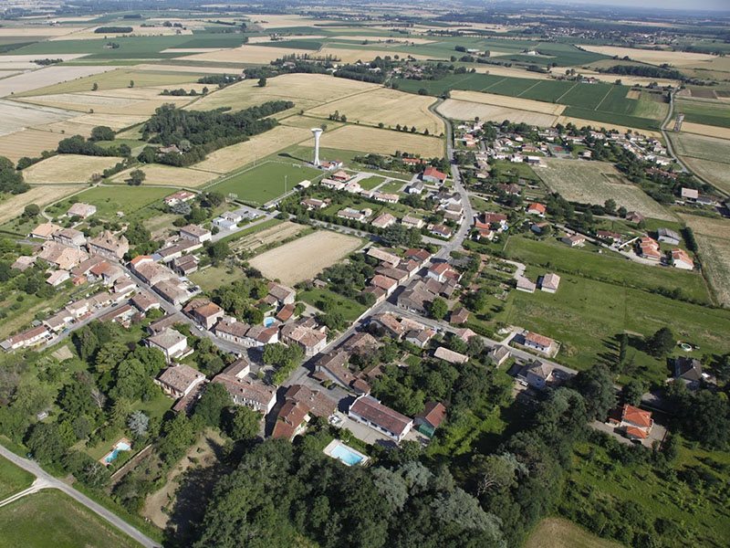 Village de Savenes en Tarn-et-Garonne