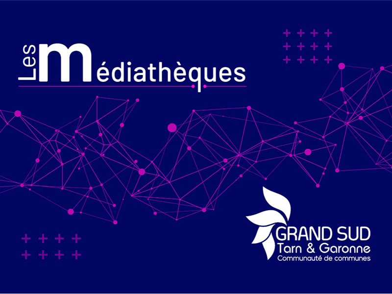 Carte des lecteurs des médiathèques intercommunales de Grand Sud Tarn-et-Garonne